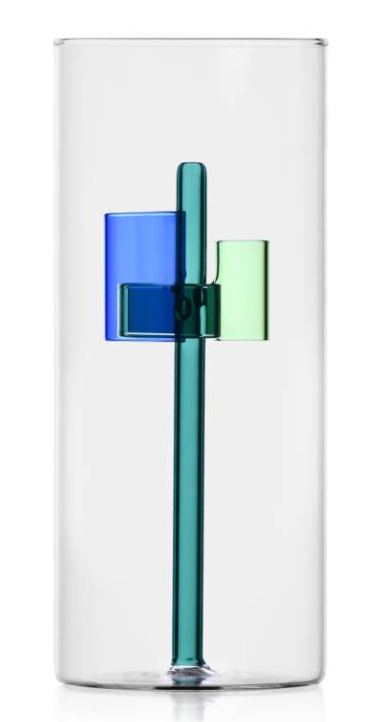 Blue Glass Vase