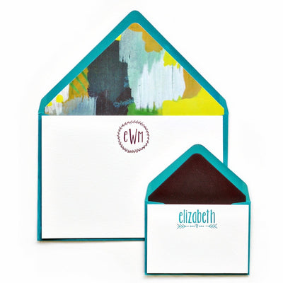 Letterpress Notecard Correspondence Stationery Stationary Shop Small Local Charlotte Gifting