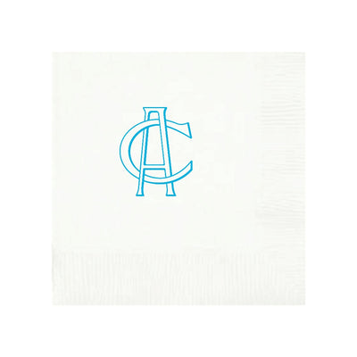 Personalized Napkin Monogram Party