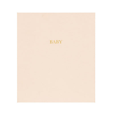 Linen baby book. Shop baby gifts and desk accessories at paper twist in Charlotte