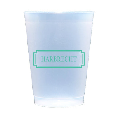 Custom Family Plastic Reusable Cup