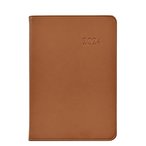 Leather Weekly Notebook - Traditional