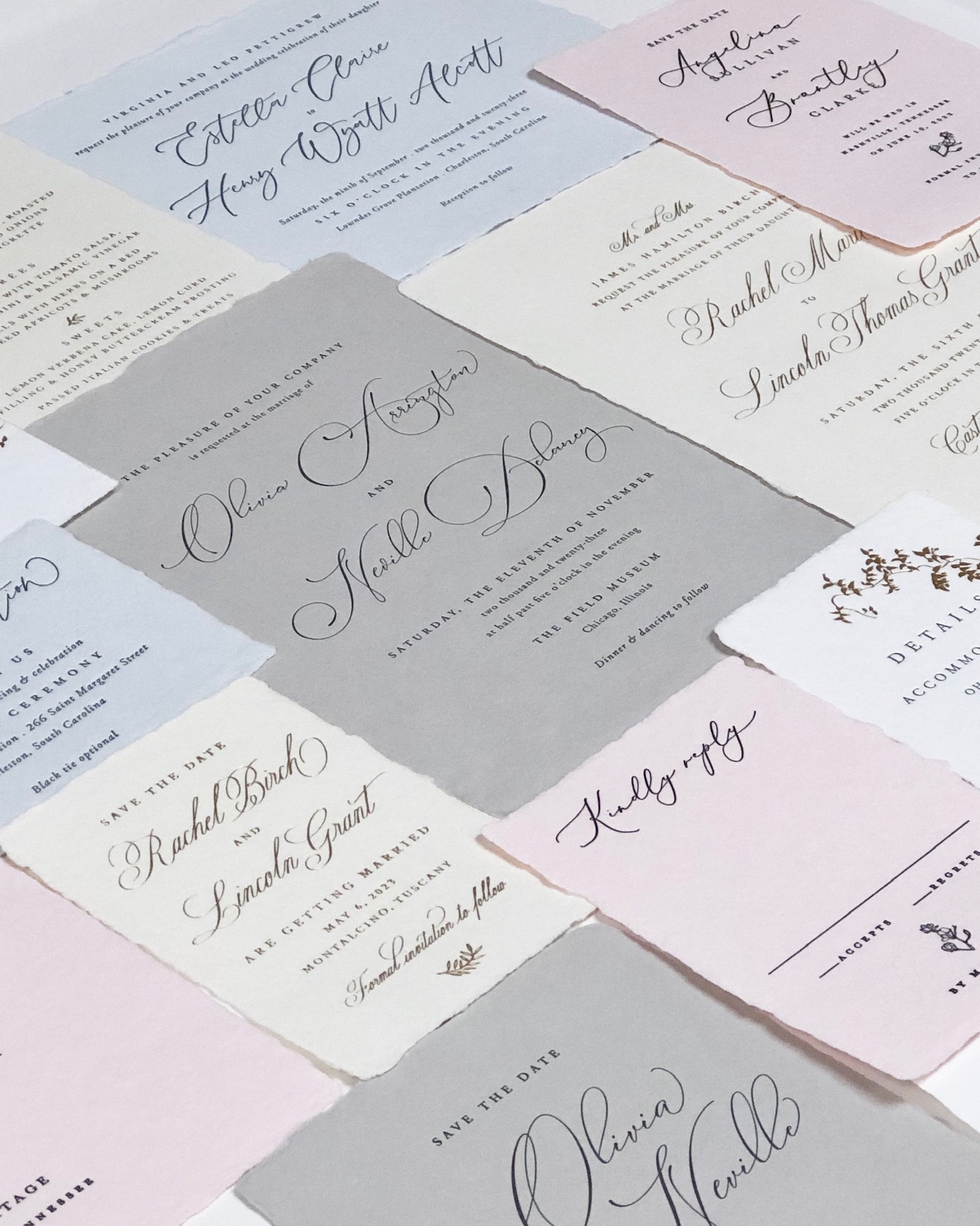 custom wedding invitations charlotte north carolina paper twist