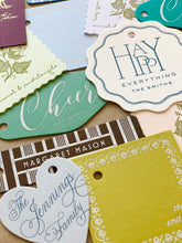 Load image into Gallery viewer, Engraved Heart Die Cut Gift Tag