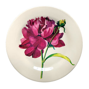 8" Peony Dessert Plate