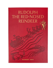 Load image into Gallery viewer, Rudolph the Red-Nosed Reindeer Leather Bound Book