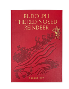Rudolph the Red-Nosed Reindeer Leather Bound Book