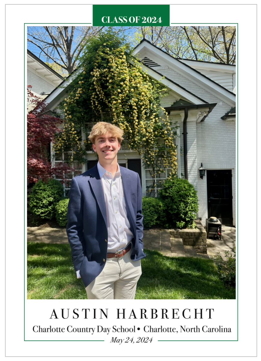 Austin Graduation Announcement – Paper Twist