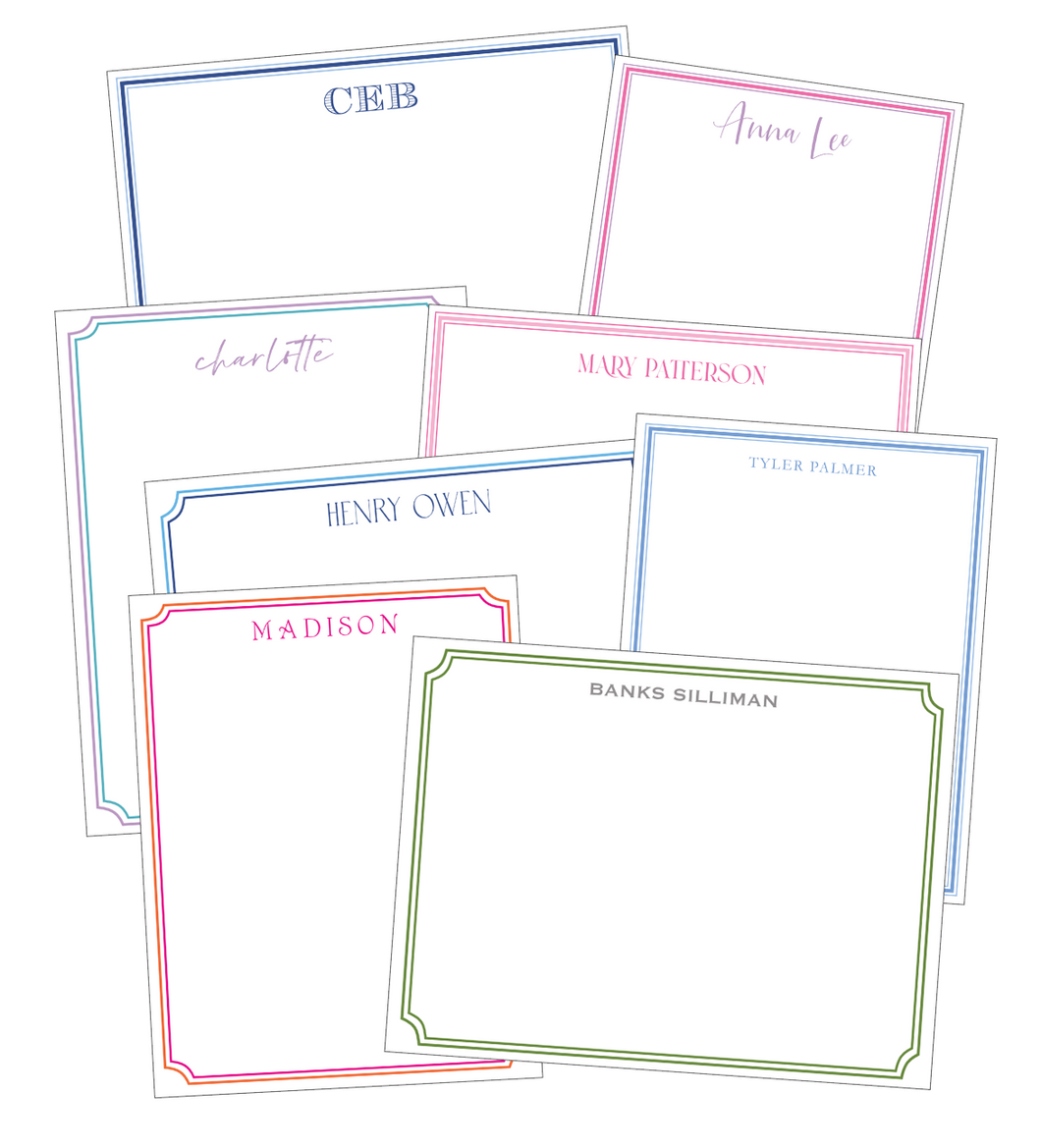 Petite Acrylic Box Notes - Classy & Traditional