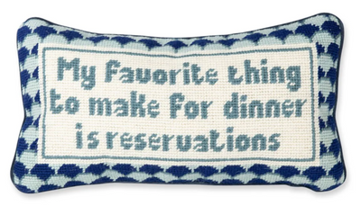 Reservations Pillow