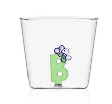 Load image into Gallery viewer, Glass Alphabet Tumbler
