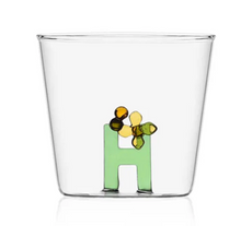 Load image into Gallery viewer, Glass Alphabet Tumbler