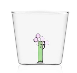 Glass Alphabet Tumbler