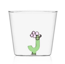 Load image into Gallery viewer, Glass Alphabet Tumbler