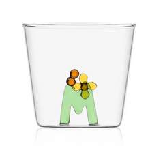 Load image into Gallery viewer, Glass Alphabet Tumbler