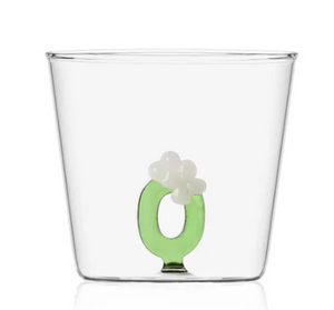 Glass Alphabet Tumbler