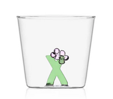 Load image into Gallery viewer, Glass Alphabet Tumbler