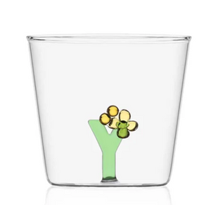 Glass Alphabet Tumbler