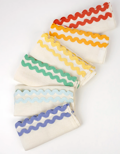 Ricrac Fabric Napkins