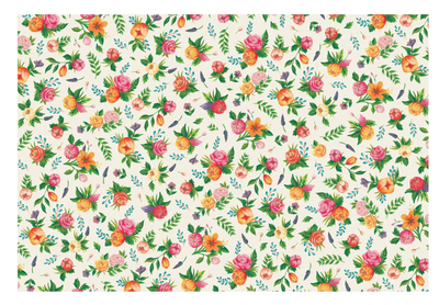 Sweet Garden Paper Placemat