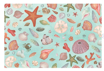 Beachcomber Paper Placemat