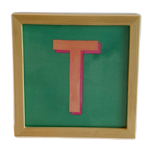Load image into Gallery viewer, Alphabet Framed Decor