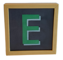 Load image into Gallery viewer, Alphabet Framed Decor