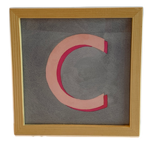 Load image into Gallery viewer, Alphabet Framed Decor