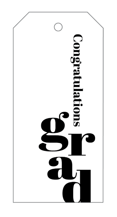 Graduation Gift Tag 4