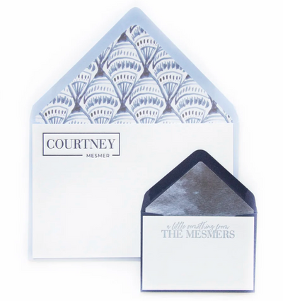 Letterpress Enclosure Card 75