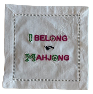 Cocktail Napkin Mahjong