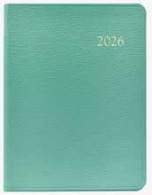 Load image into Gallery viewer, Leather Weekly Notebook - Brights