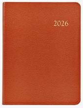 Load image into Gallery viewer, Leather Weekly Notebook - Brights