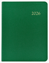 Load image into Gallery viewer, Leather Weekly Notebook - Brights