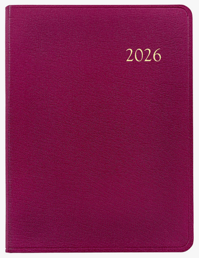 Leather Weekly Notebook - Brights