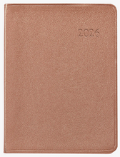 Load image into Gallery viewer, Leather Desk Diary - Metallics