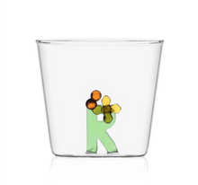 Load image into Gallery viewer, Glass Alphabet Tumbler