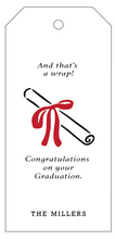 Load image into Gallery viewer, Graduation Gift Tag 1