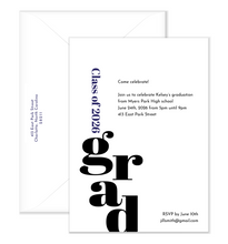 Load image into Gallery viewer, Graduation Party Invitation 1