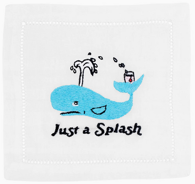 Cocktail Napkin Just a Splash