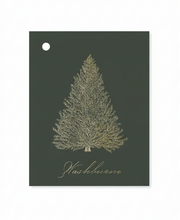 Load image into Gallery viewer, Engraved Christmas Tree Gift Tag