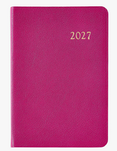 Load image into Gallery viewer, Leather Weekly Notebook - Brights