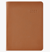 Load image into Gallery viewer, Leather Weekly Notebook - Traditional