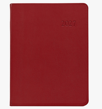 Load image into Gallery viewer, Leather Weekly Notebook - Traditional