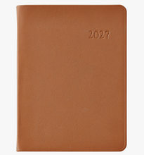 Load image into Gallery viewer, Leather Desk Diary - Traditional