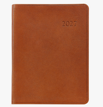 Load image into Gallery viewer, Leather Desk Diary - Traditional