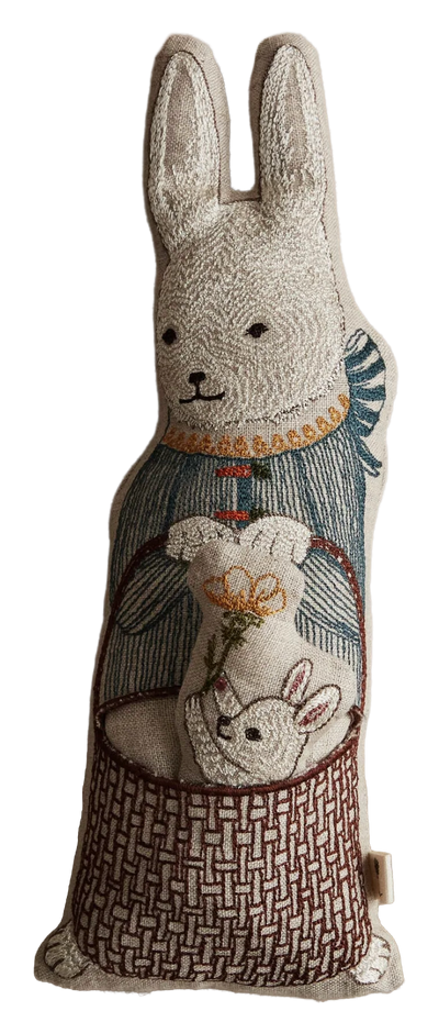 Bunny in Basket Doll