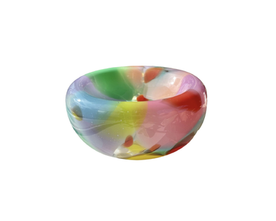 Colorful Glass Nest Bowl