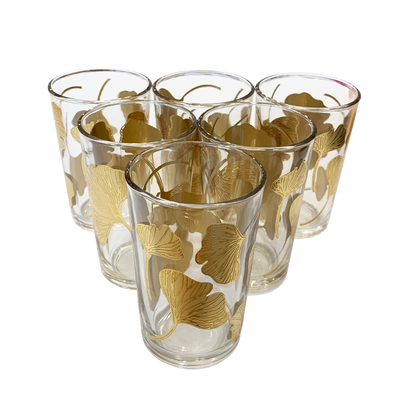 Ginkgo Leaf Tea Glasses