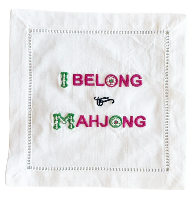 Cocktail Napkin Mahjong